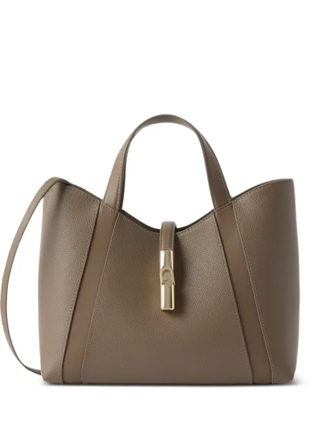 Furla Goccia grained leather tote bag