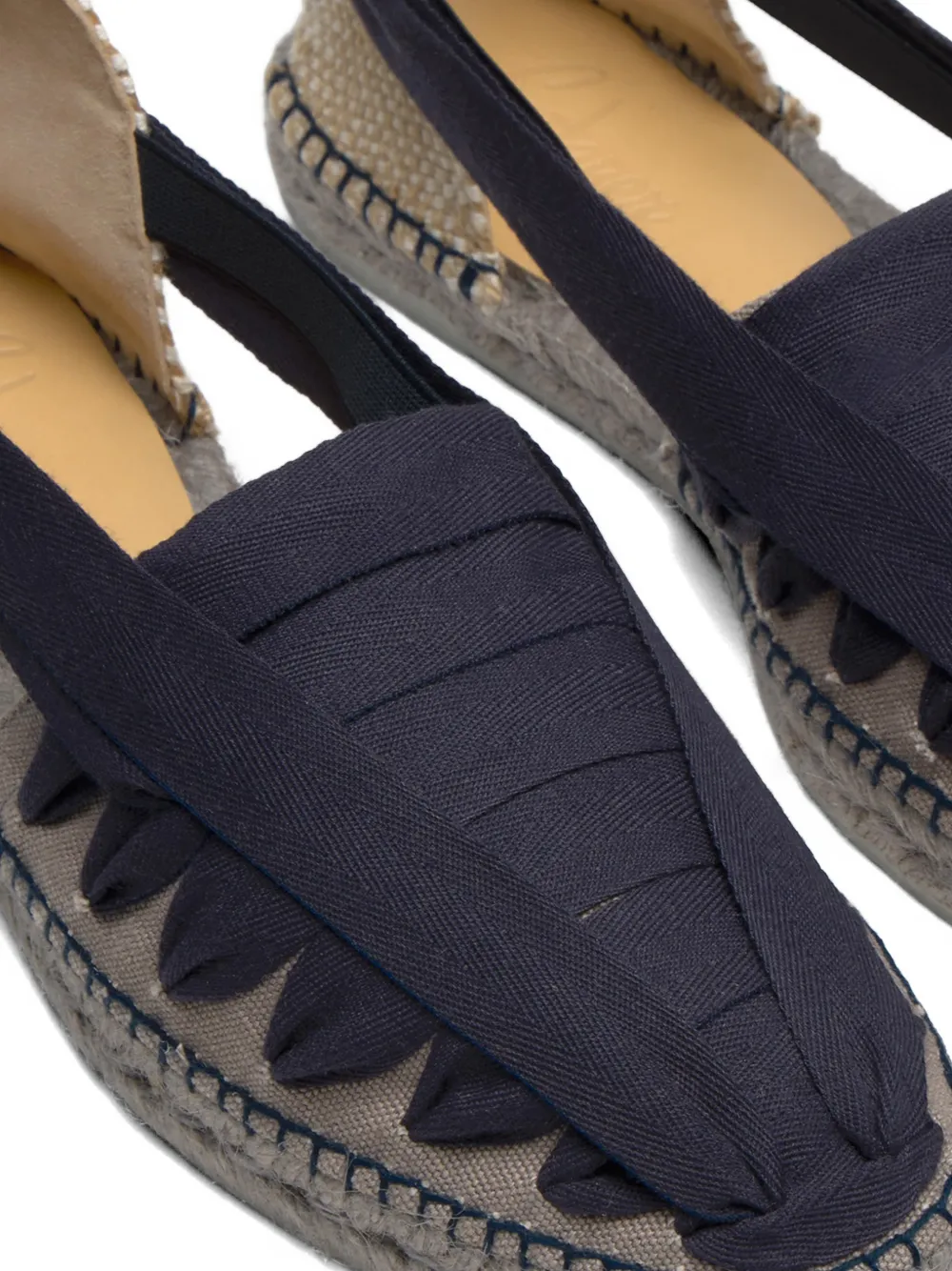 Castañer Norman elasticated-strap espadrilles Blauw