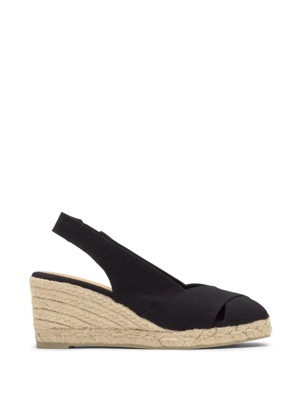 Castañer Diana peep-toe espadrilles - Schwarz