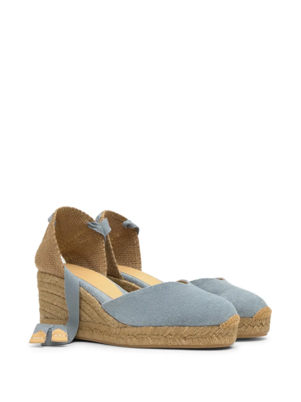 Castañer Chiara T canvas espadrilles Blauw