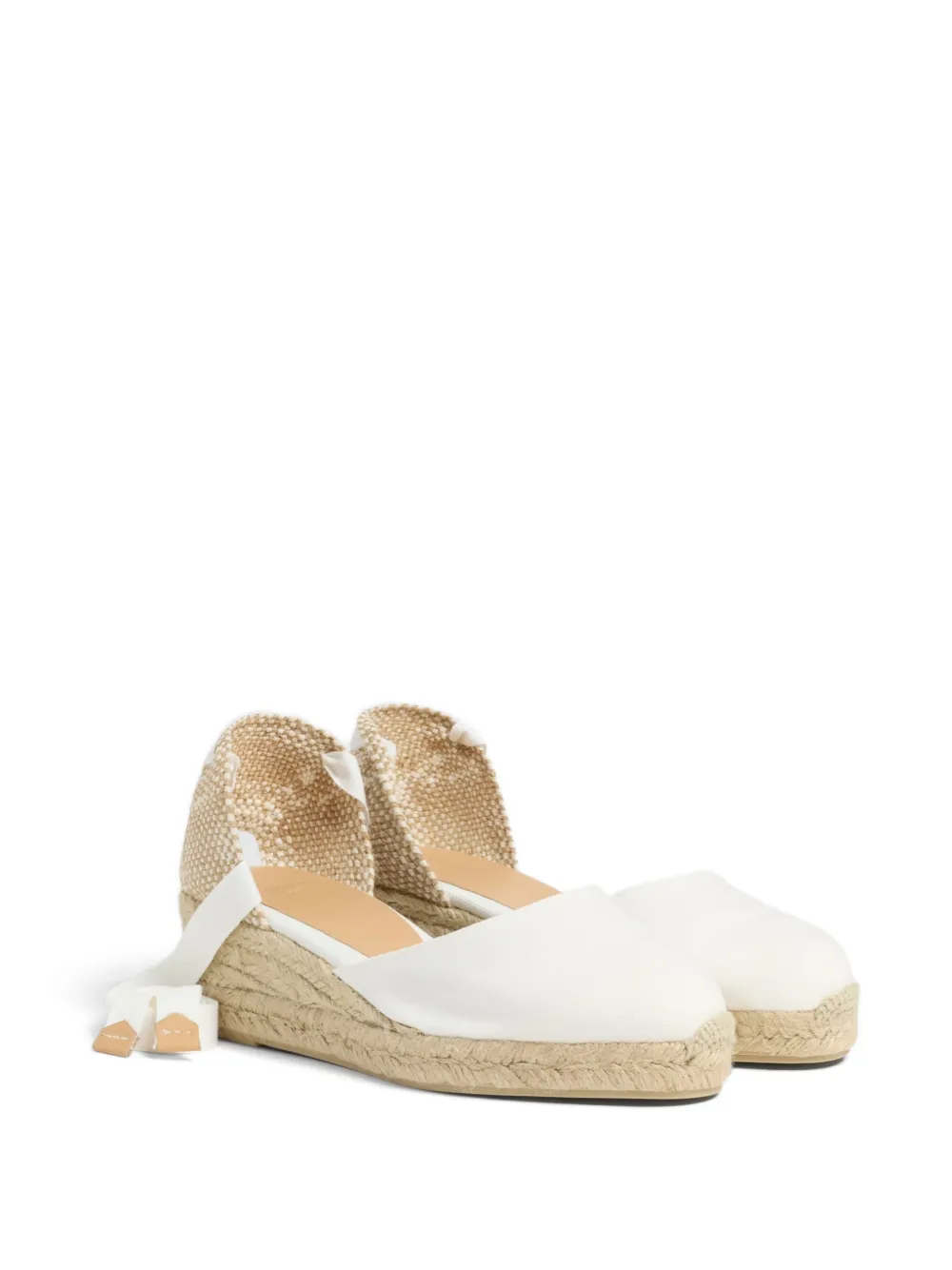 Castañer Carina canvas espadrilles Wit