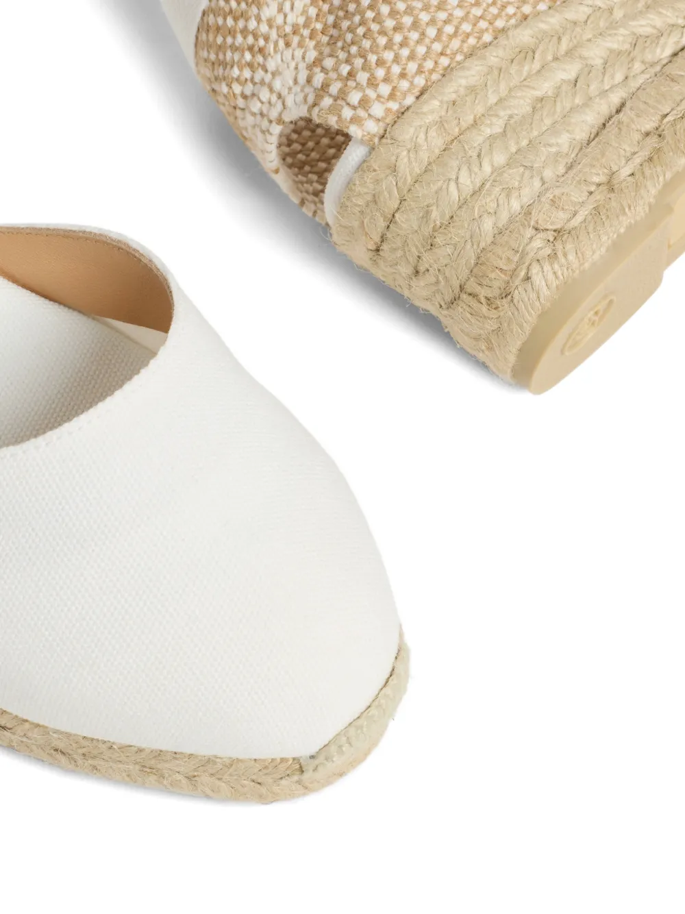 Castañer Carina canvas espadrilles Wit