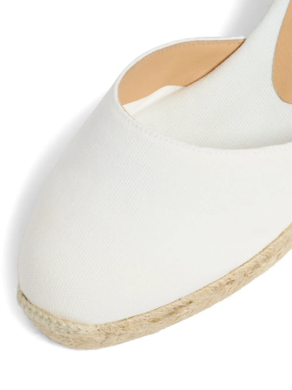 Castañer Carina canvas espadrilles Wit