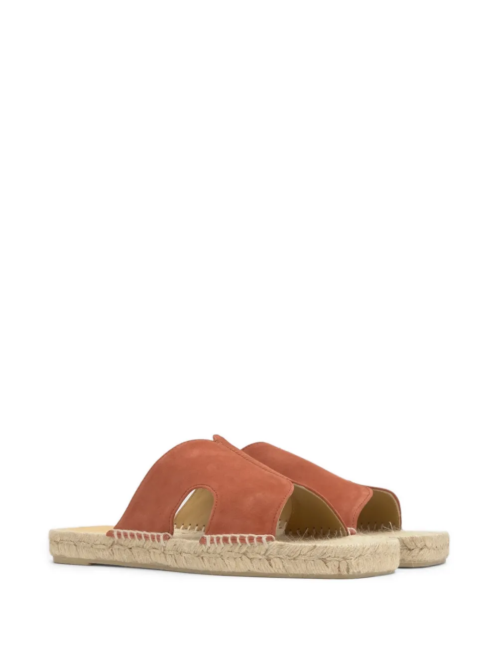 Castañer Priya suède espadrilles Oranje