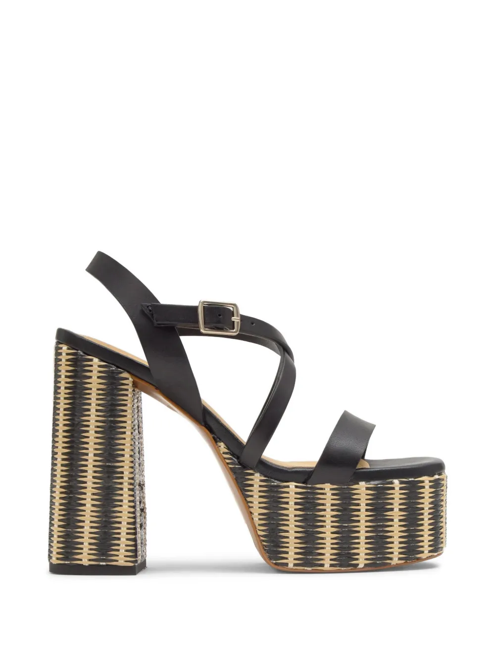 Castañer Felisa sandalen met plateauzool Zwart