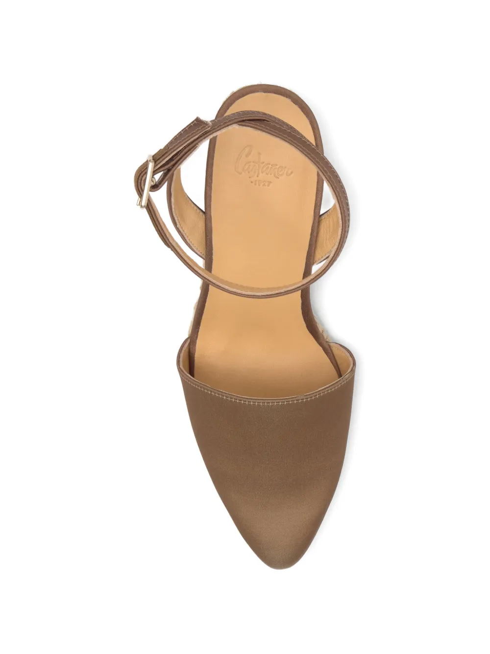 Castañer Judi espadrilles met puntige neus Bruin