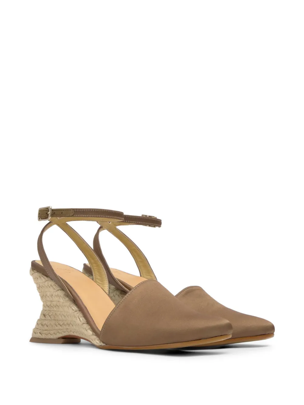 Castañer Judi espadrilles met puntige neus Bruin