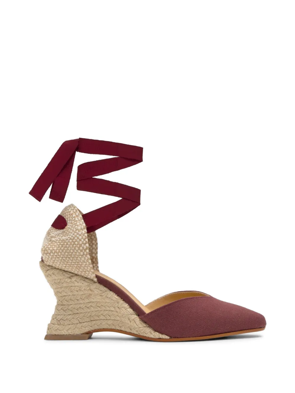 Castañer Jud wedge espadrilles - Rot