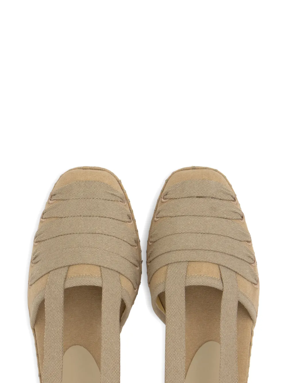 Castañer Glen espadrilles met striksluiting Beige