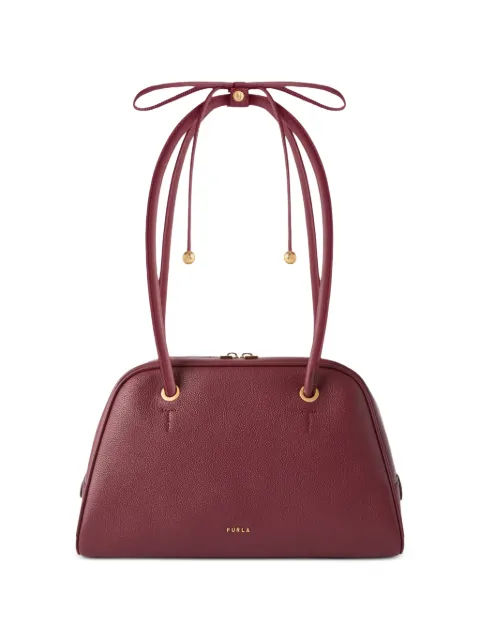 Furla Dome pebbled leather tote bag