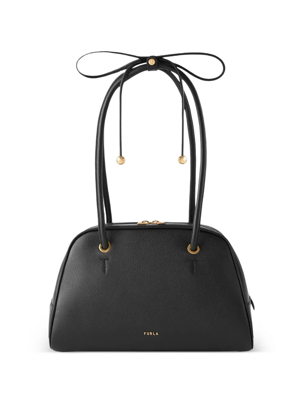 Furla Dome bow-detail tote bag - Nero