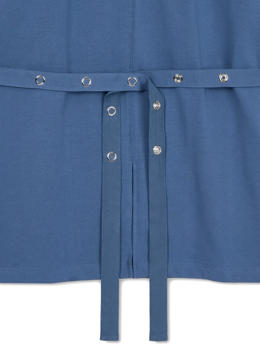 TOMBOY T-shirt met drukknoopsluiting Blauw