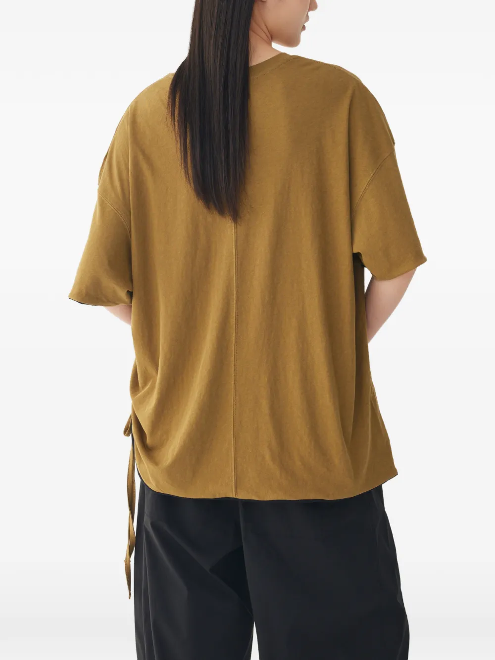 TOMBOY T-shirt met lintdetail Groen
