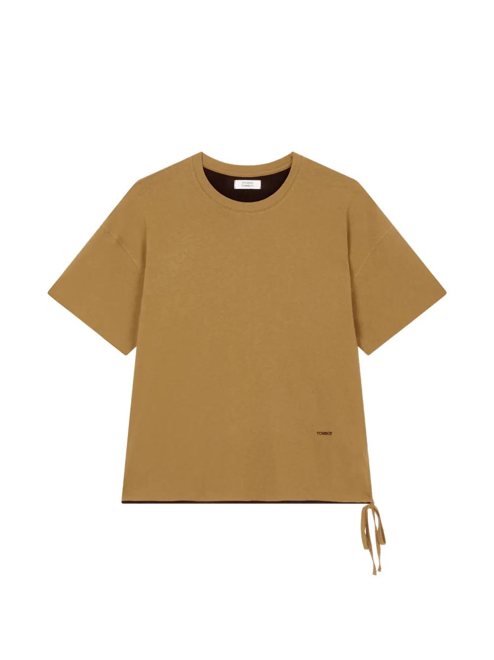 TOMBOY ribbon-detail T-shirt - Grün