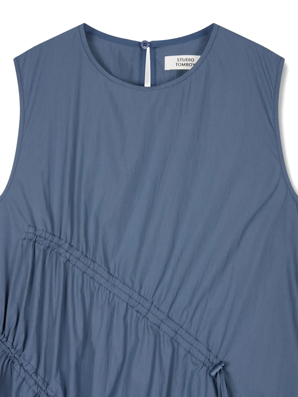 TOMBOY Mouwloze jurk Blauw