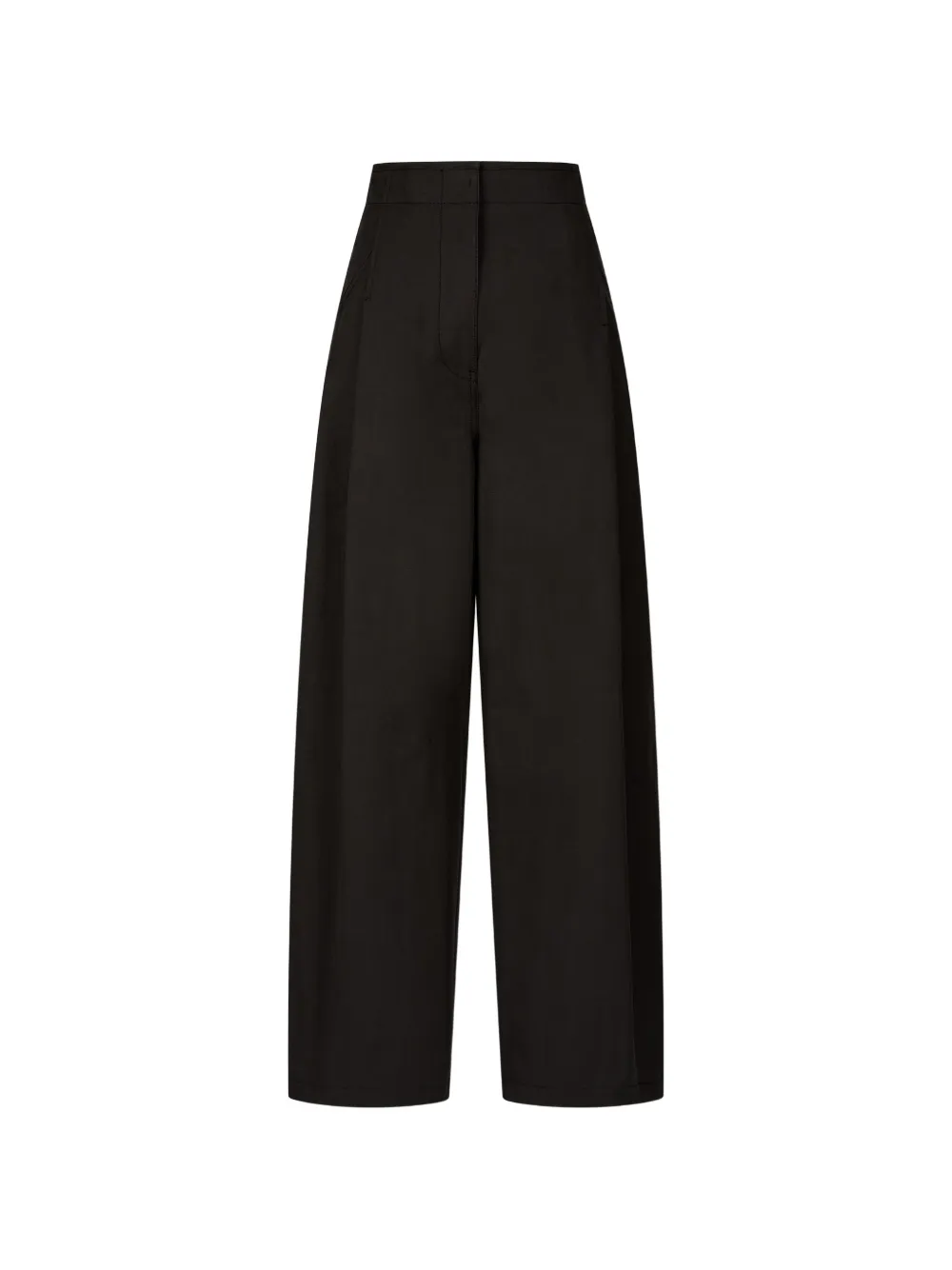 TOMBOY pleated wide-leg trousers - Nero