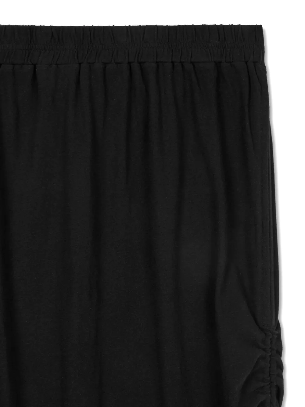 TOMBOY Rok met ruches detail Zwart
