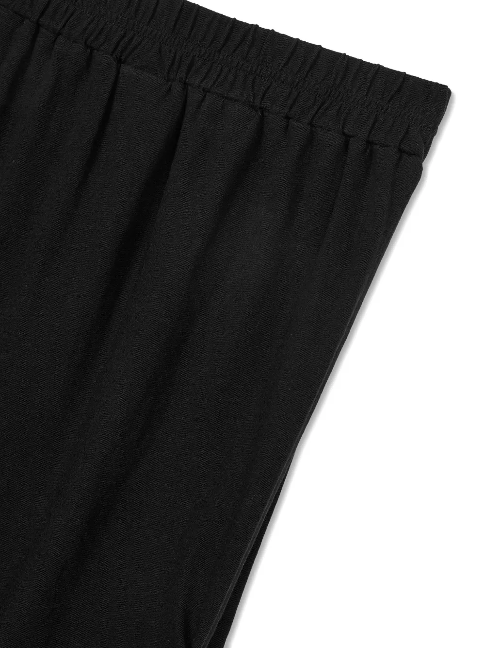 TOMBOY Rok met ruches detail Zwart