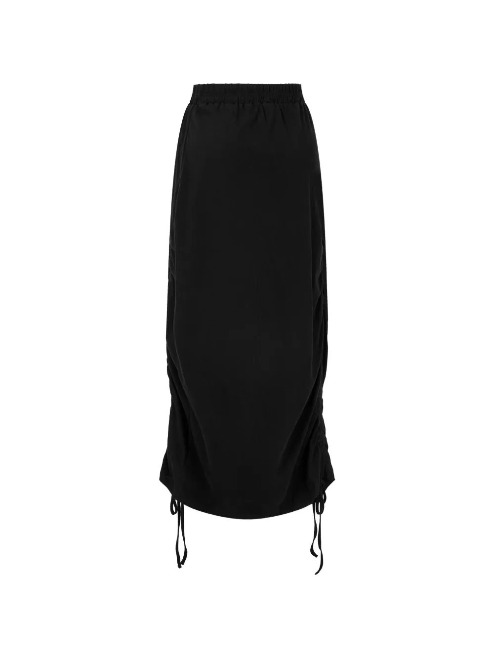 TOMBOY Rok met ruches detail Zwart