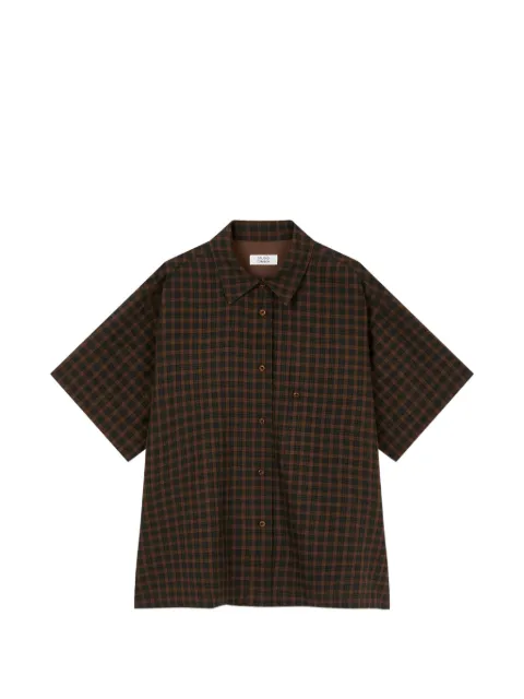 TOMBOY camisa a cuadros manga corta