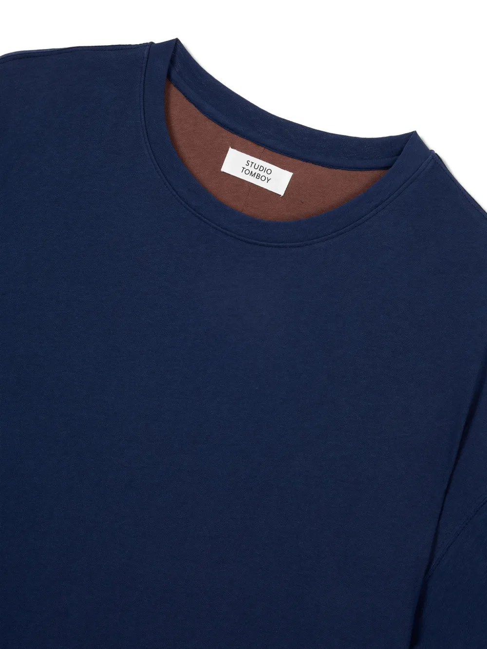 TOMBOY T-shirt met lintdetail Blauw