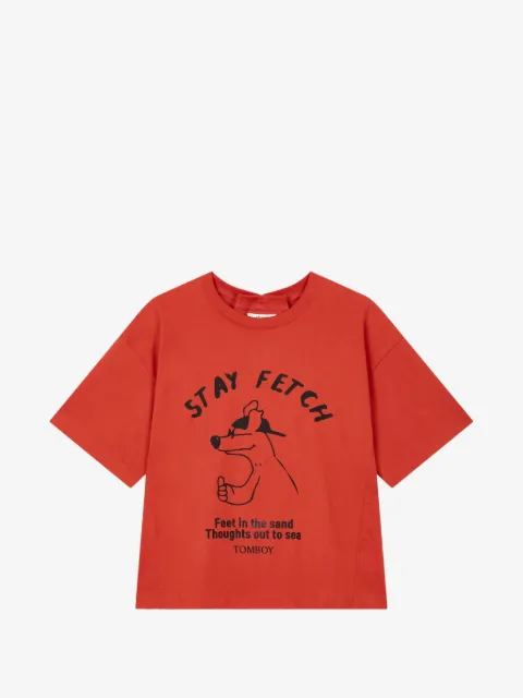 TOMBOY playera con estampado gráfico