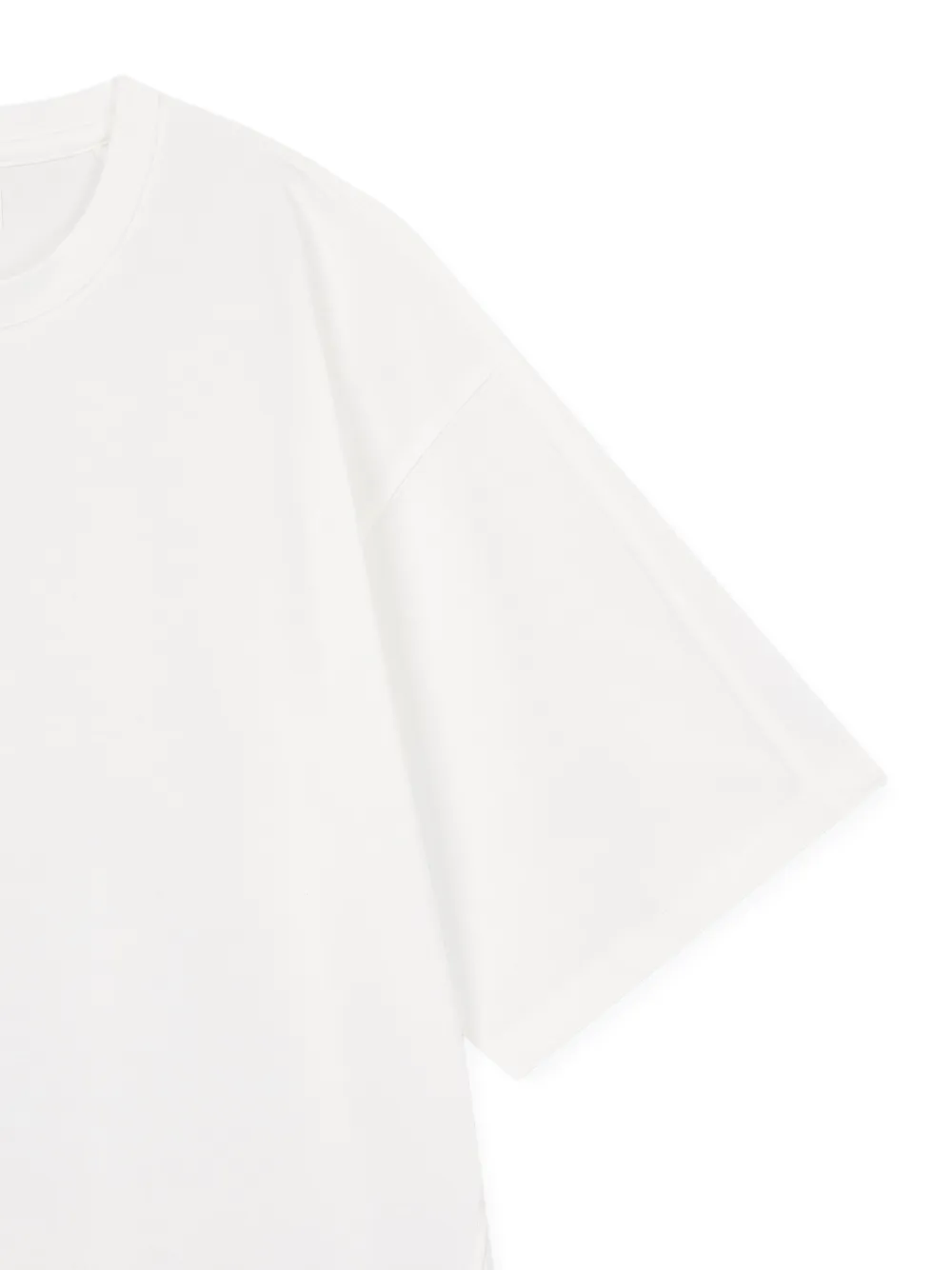 TOMBOY T-shirt met drukknoopsluiting Wit
