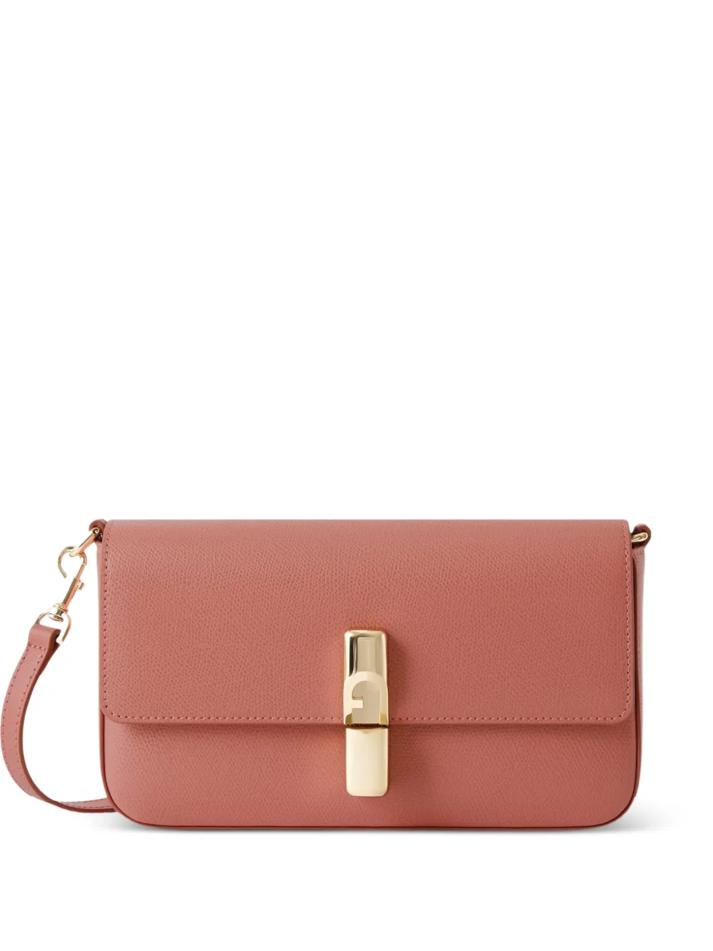 Furla small Iride leather cross body bag - Rosa