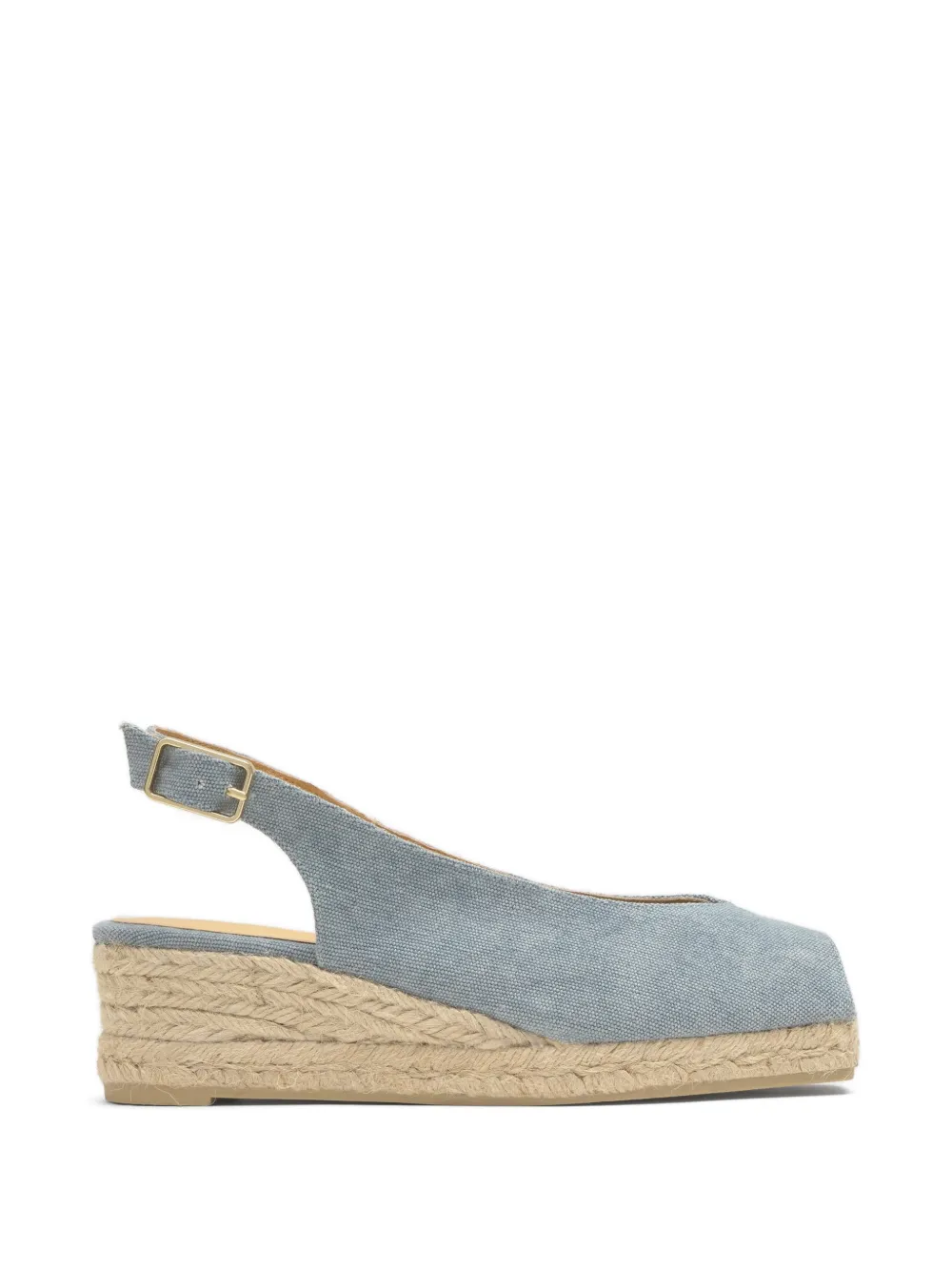 Castañer Dosalia peep-toe canvas espadrilles - Blu