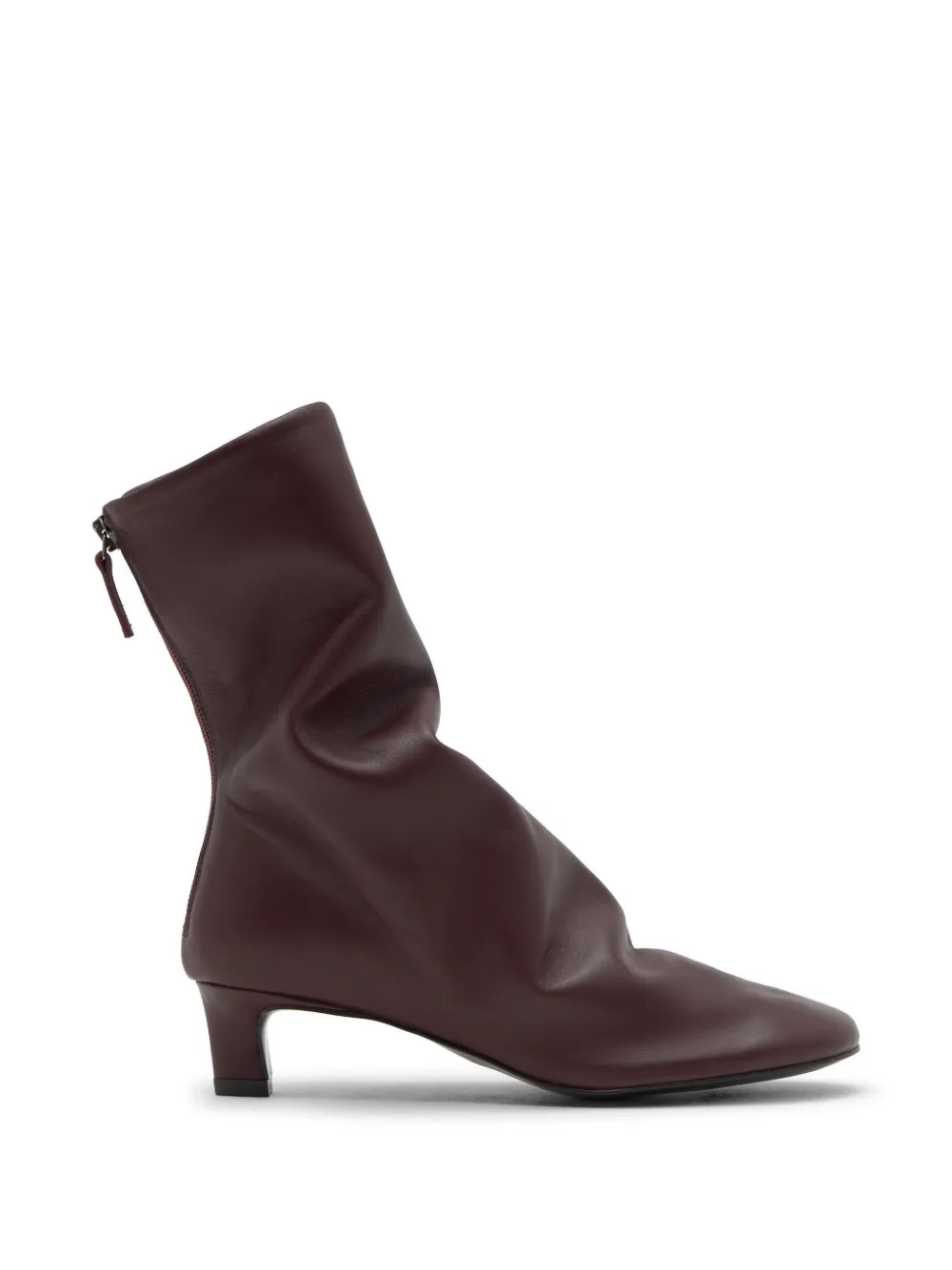 Castañer Ariel leather ankle boots Rood
