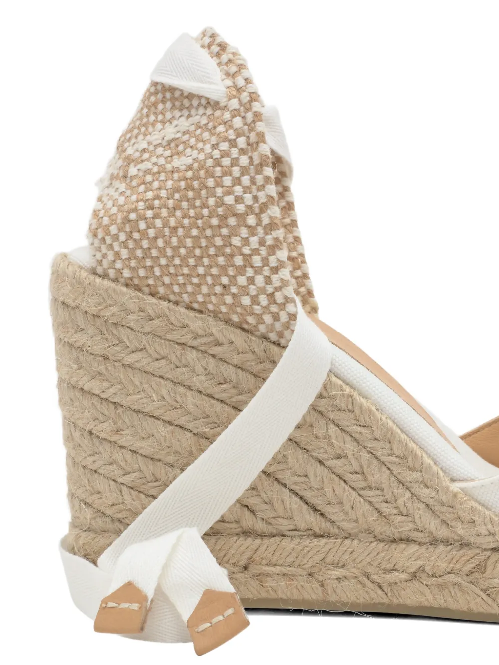 Castañer Chiara espadrilles met sleehak Wit