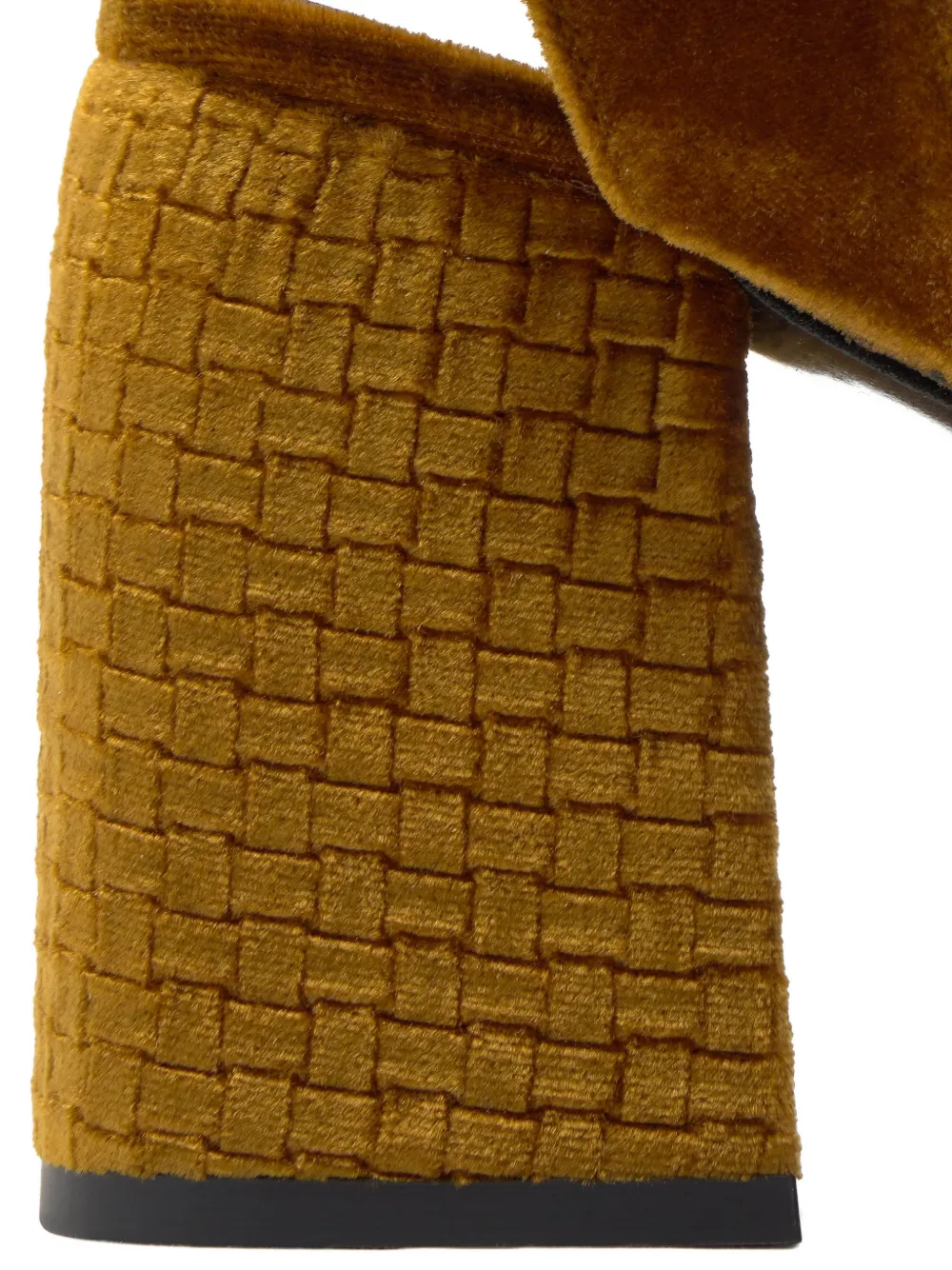 Castañer Vero braided-heel sandals Bruin