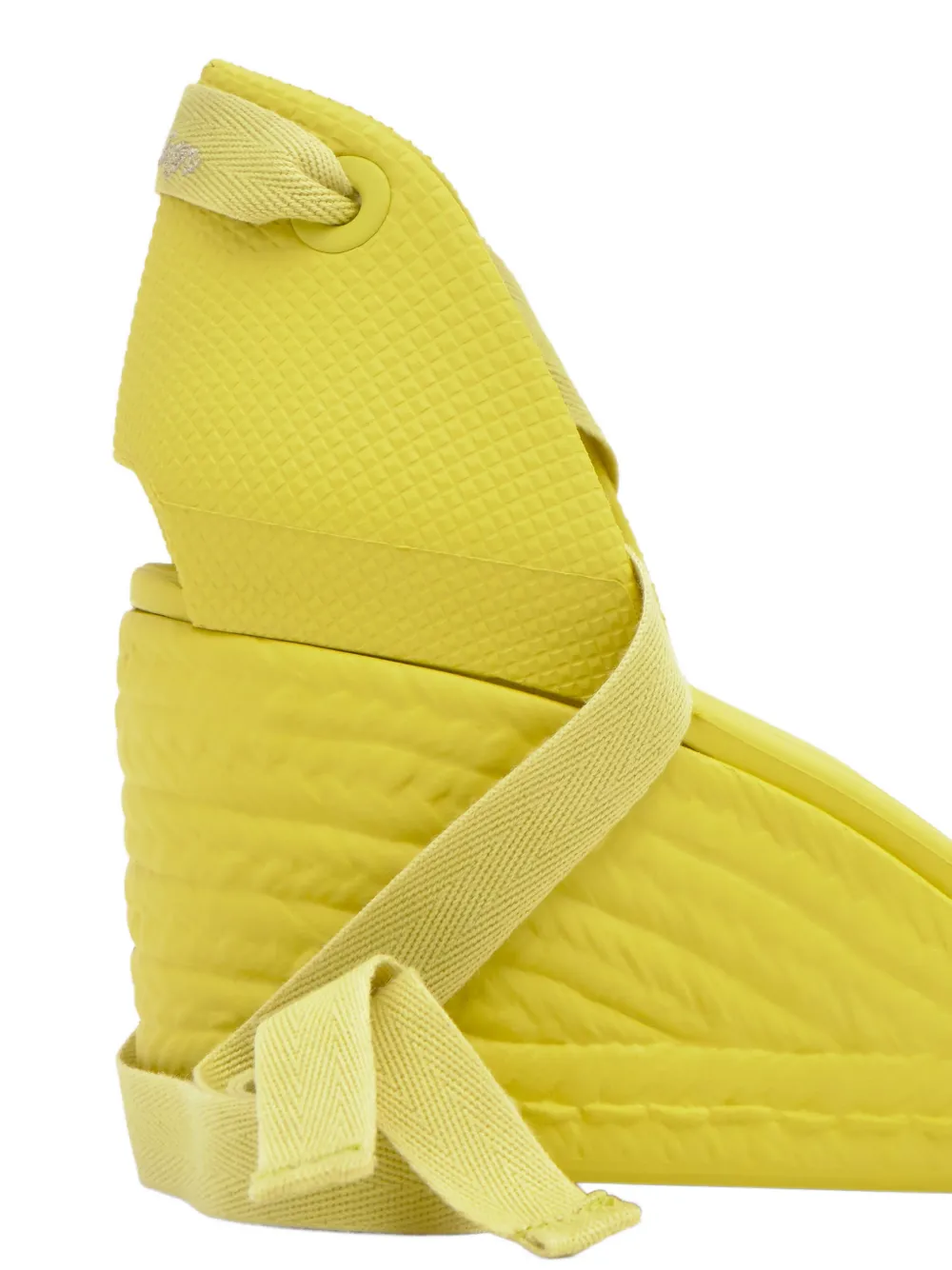 Castañer Careen espadrilles met strik Geel