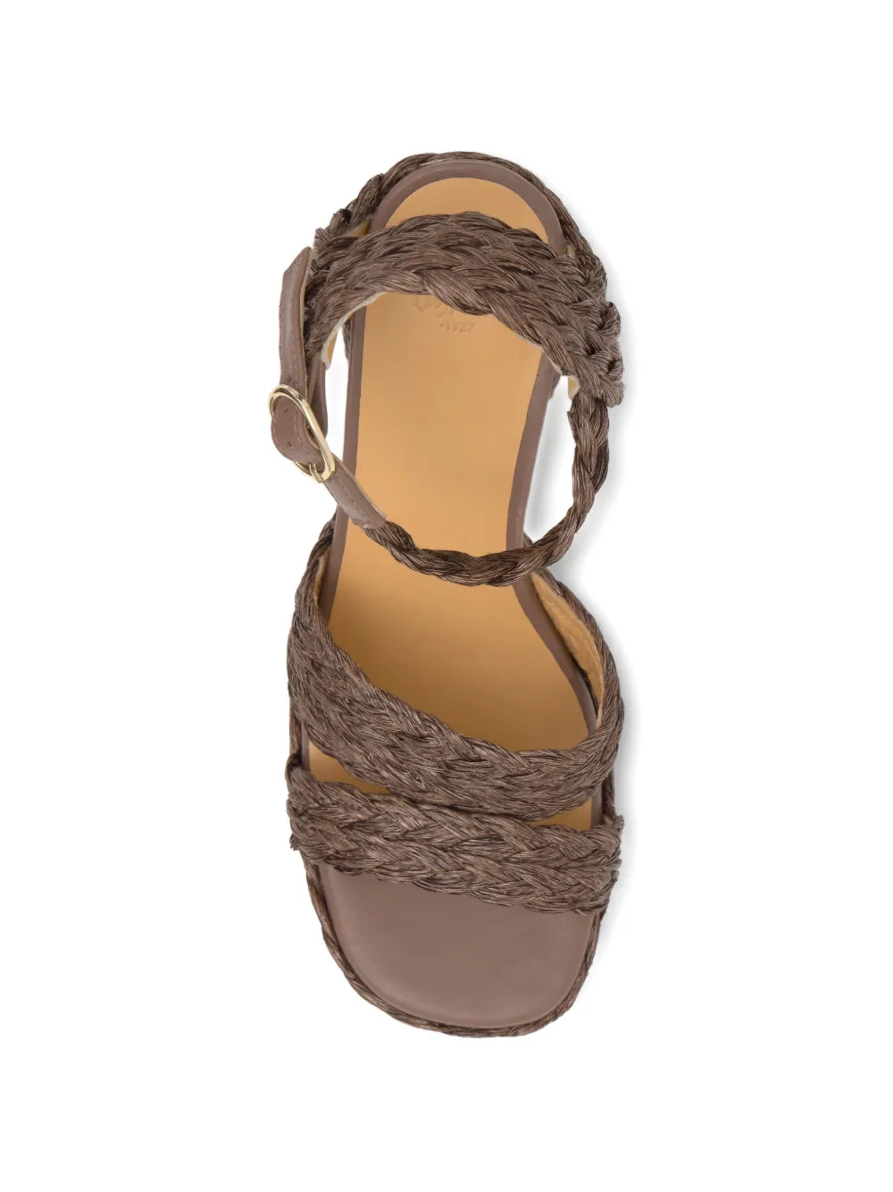 Castañer Fresa sandalen met plateauzool Bruin
