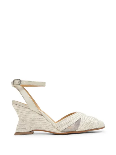 Castañer Joy geometric-wedge espadrilles