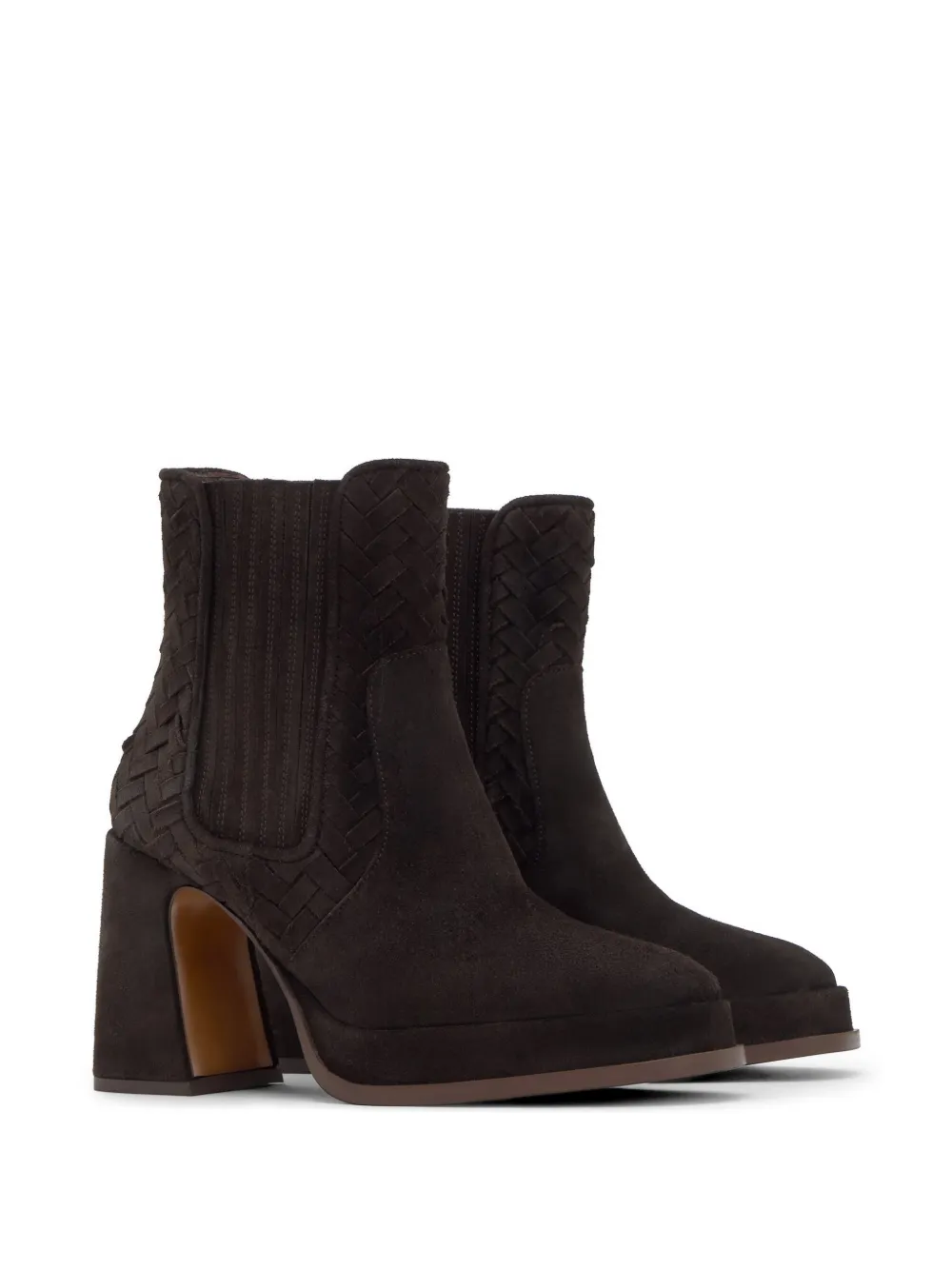 Castañer Blanche ankle boots Bruin