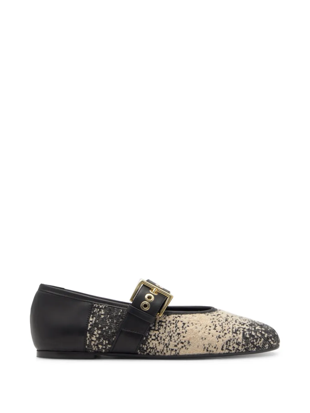 Castañer Hermi buckle-fastening ballet flats - Nero