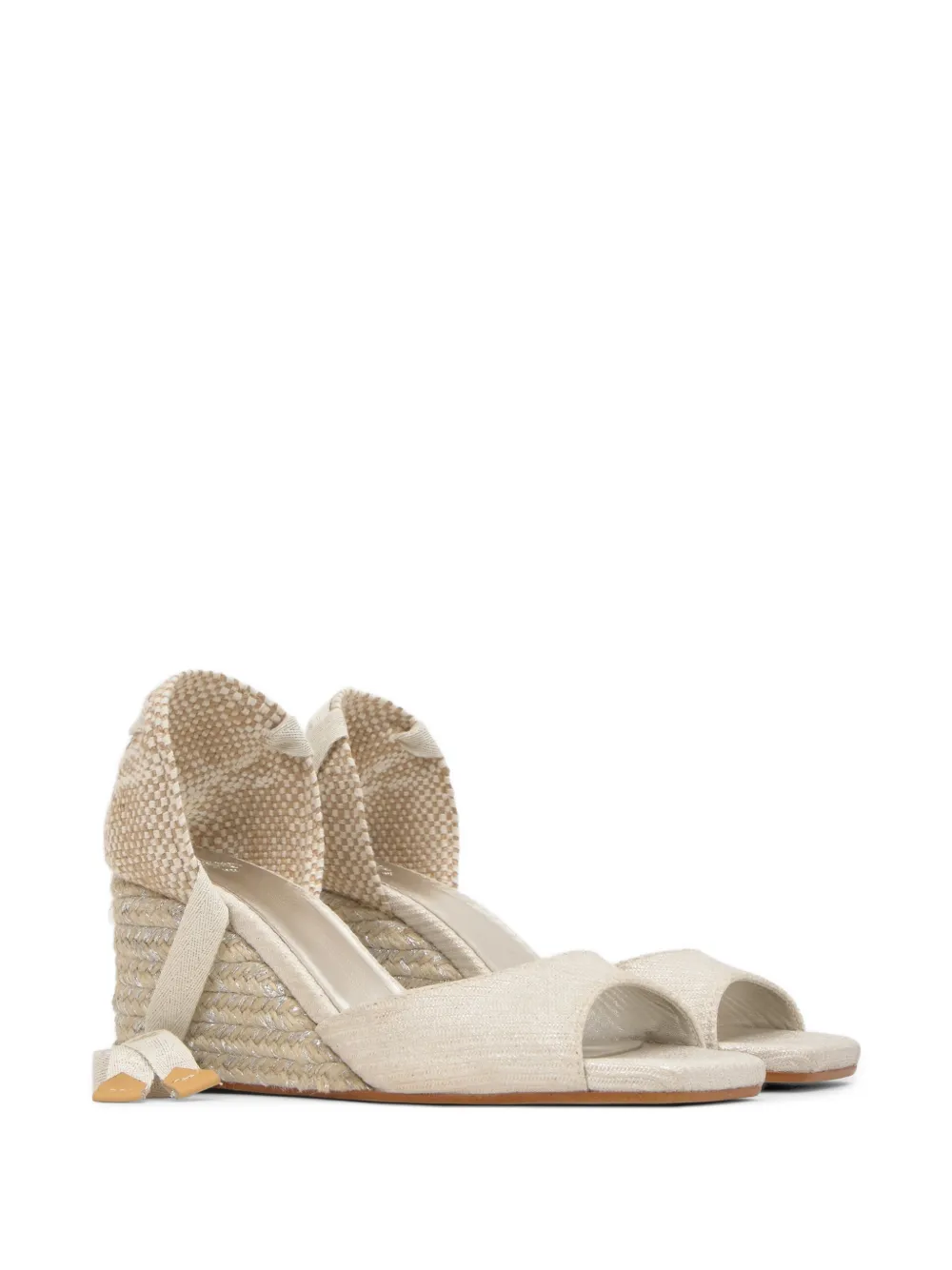 Castañer Brittany sandalen met sleehak Beige