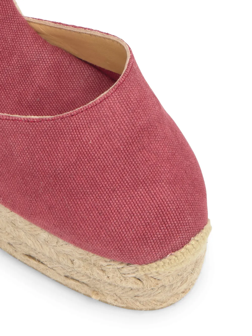 Castañer Carina espadrilles met sleehak Roze