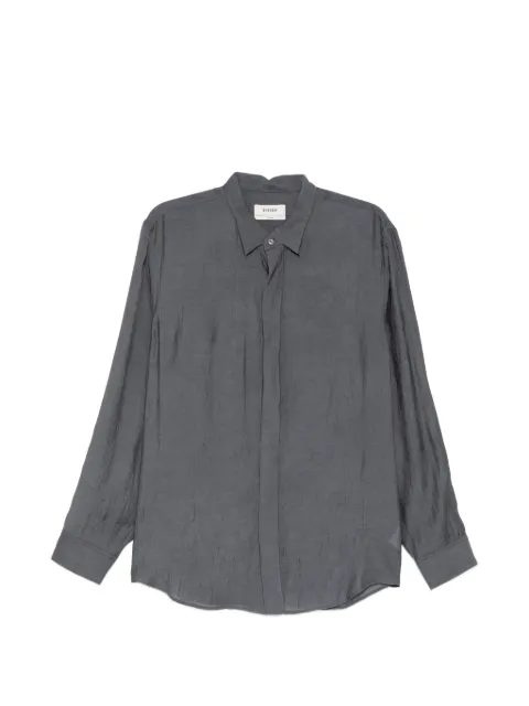 System concealed-button shirt