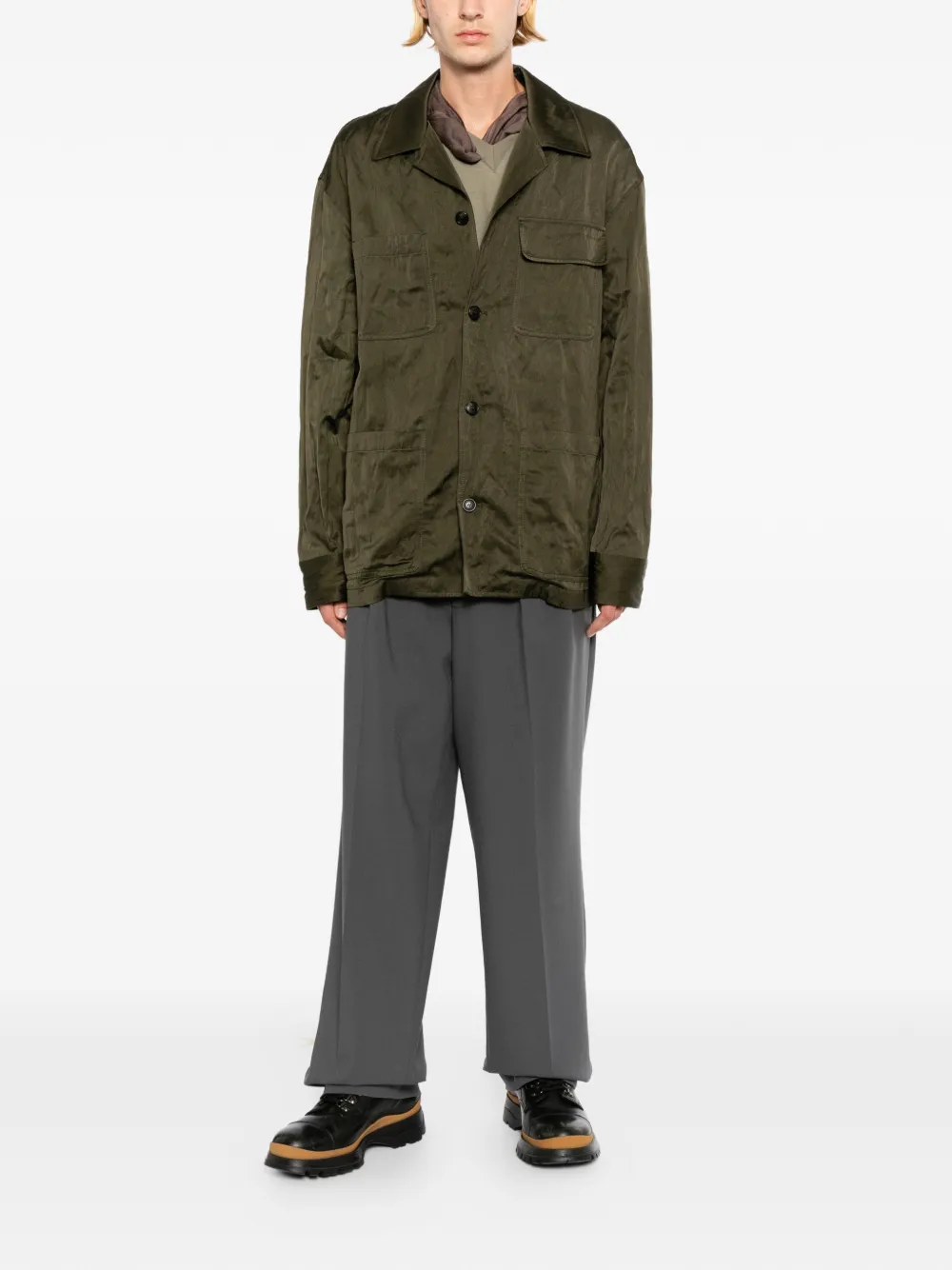  System Crinkle Jacket - Vert 