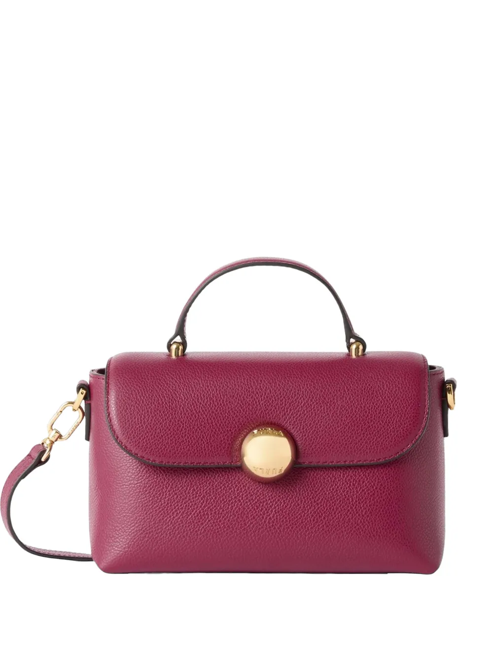 Furla small Moonlight leather cross body bag - Rosa