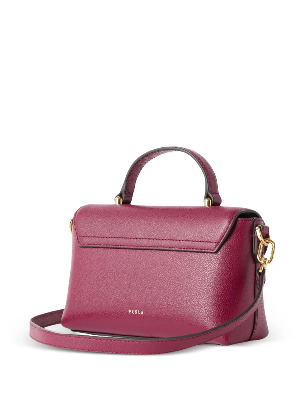 Furla Moonlight kleine leren crossbodytas Roze
