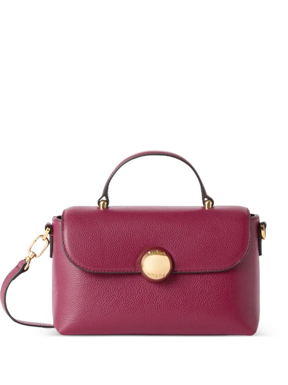 Furla small Moonlight leather cross body bag - Rosa