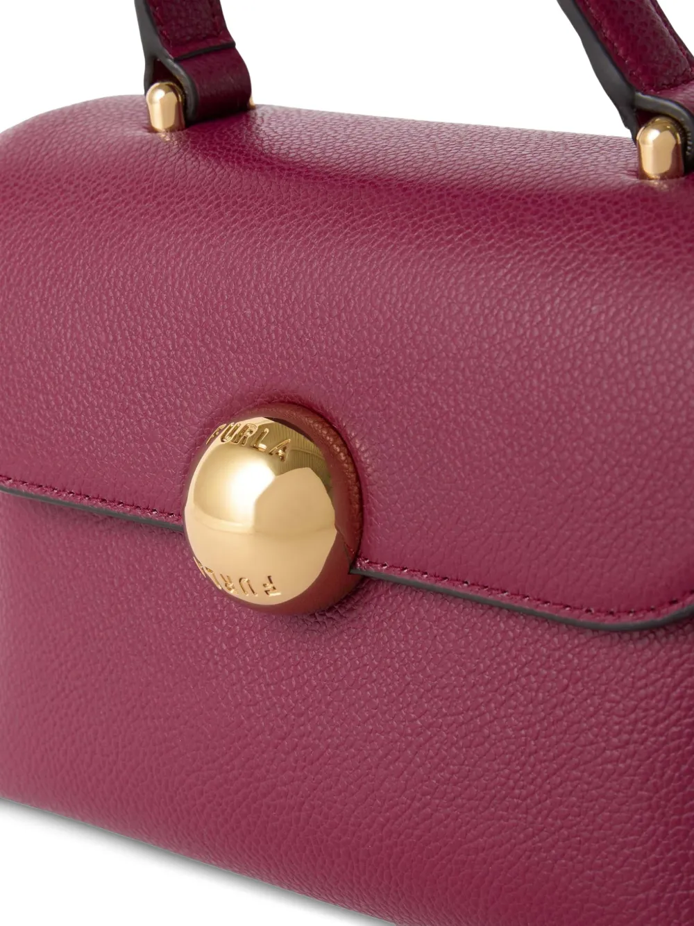 Furla Moonlight kleine leren crossbodytas Roze