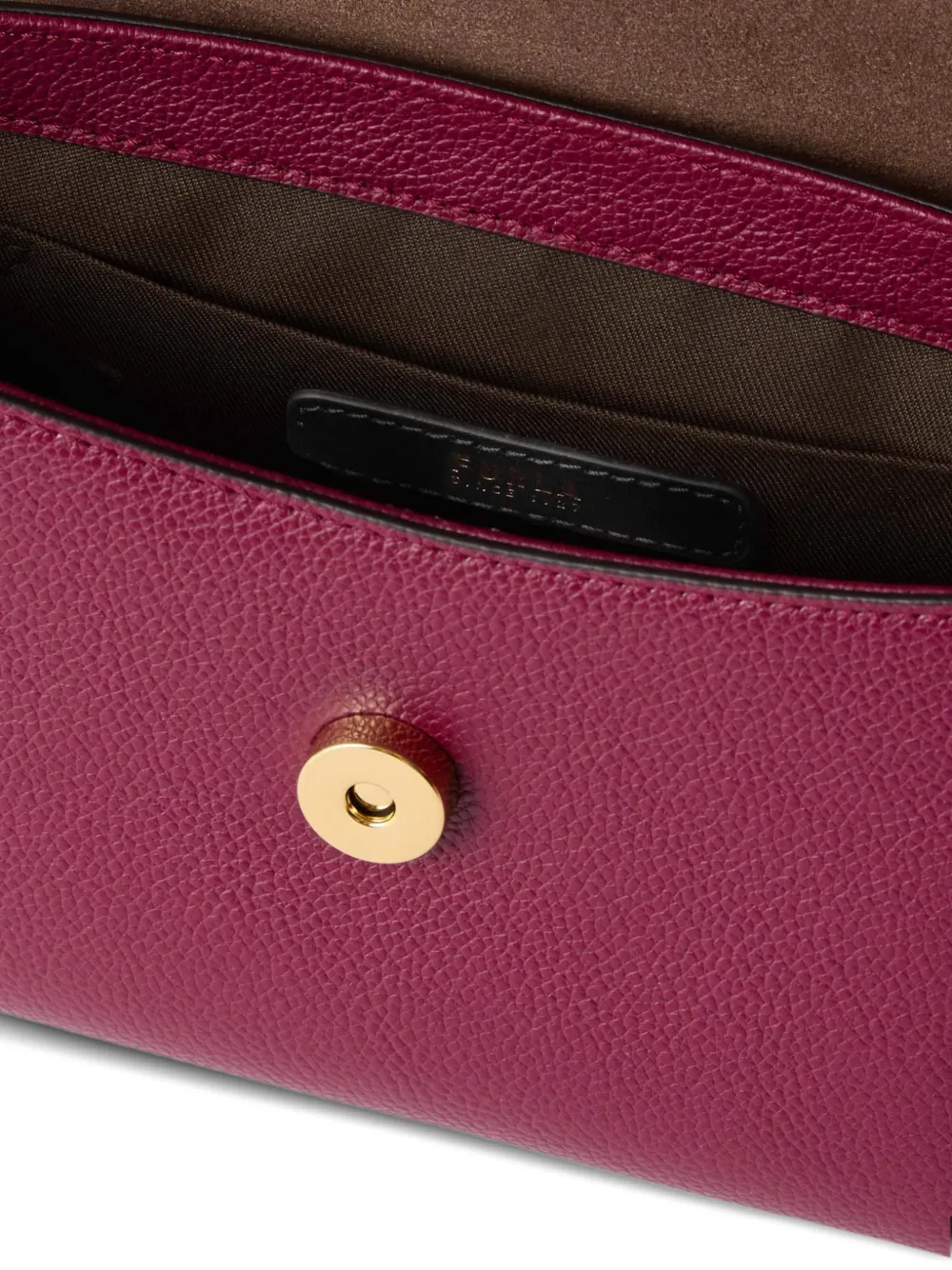 Furla Moonlight kleine leren crossbodytas Roze