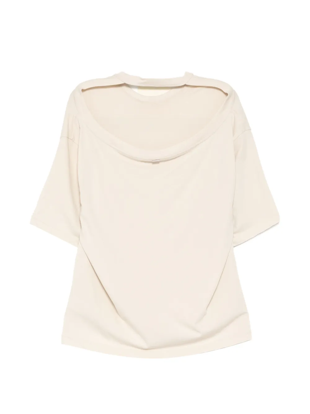  System Camiseta Convertible Con Cuello Halter - Neutro 