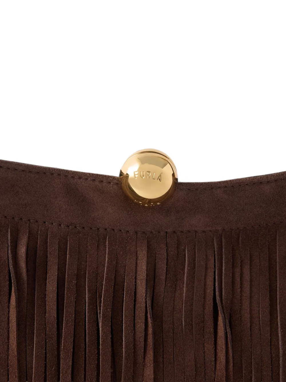 Furla Grote Sfera Soft schoudertas Bruin