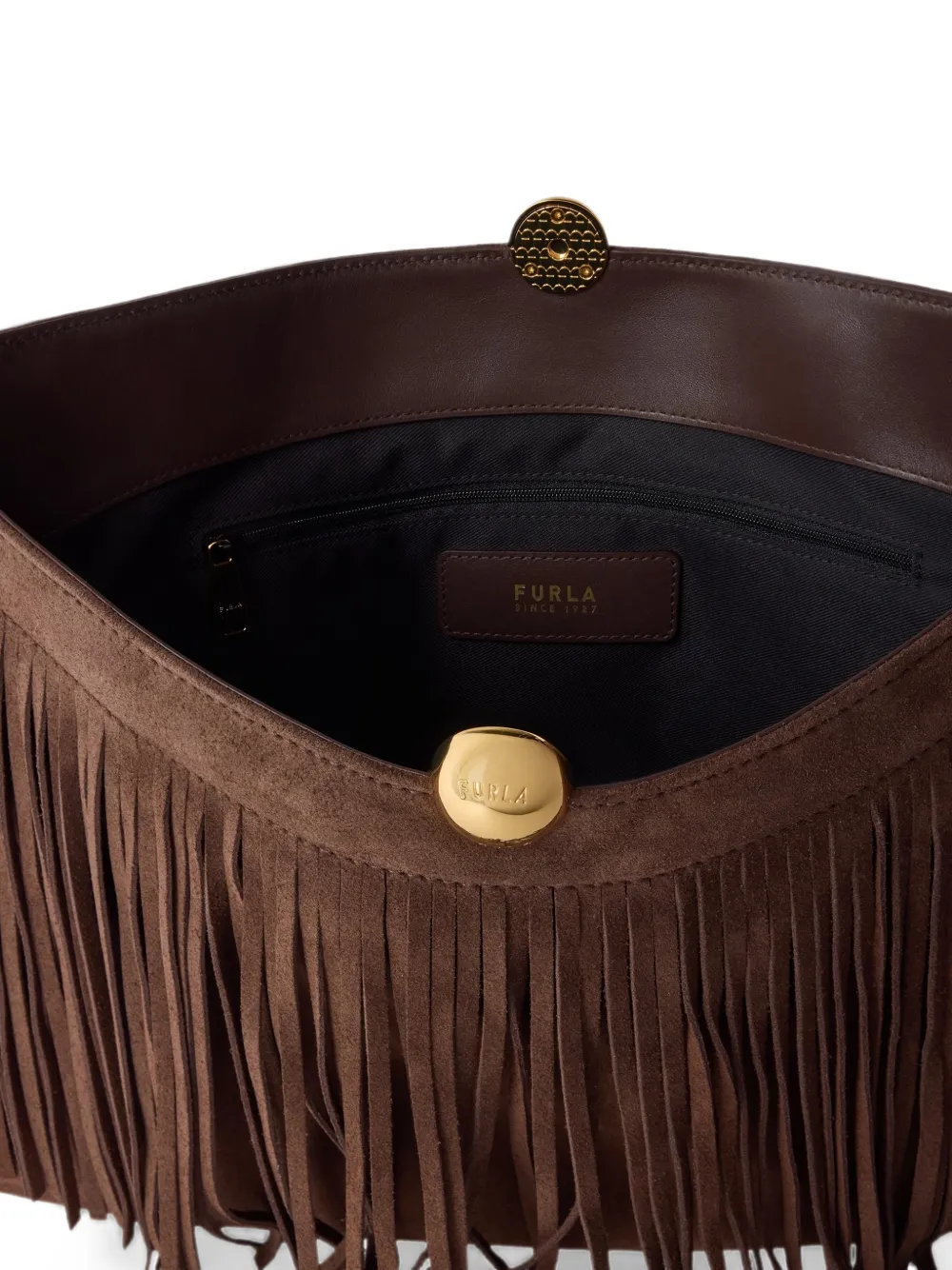Furla Grote Sfera Soft schoudertas Bruin