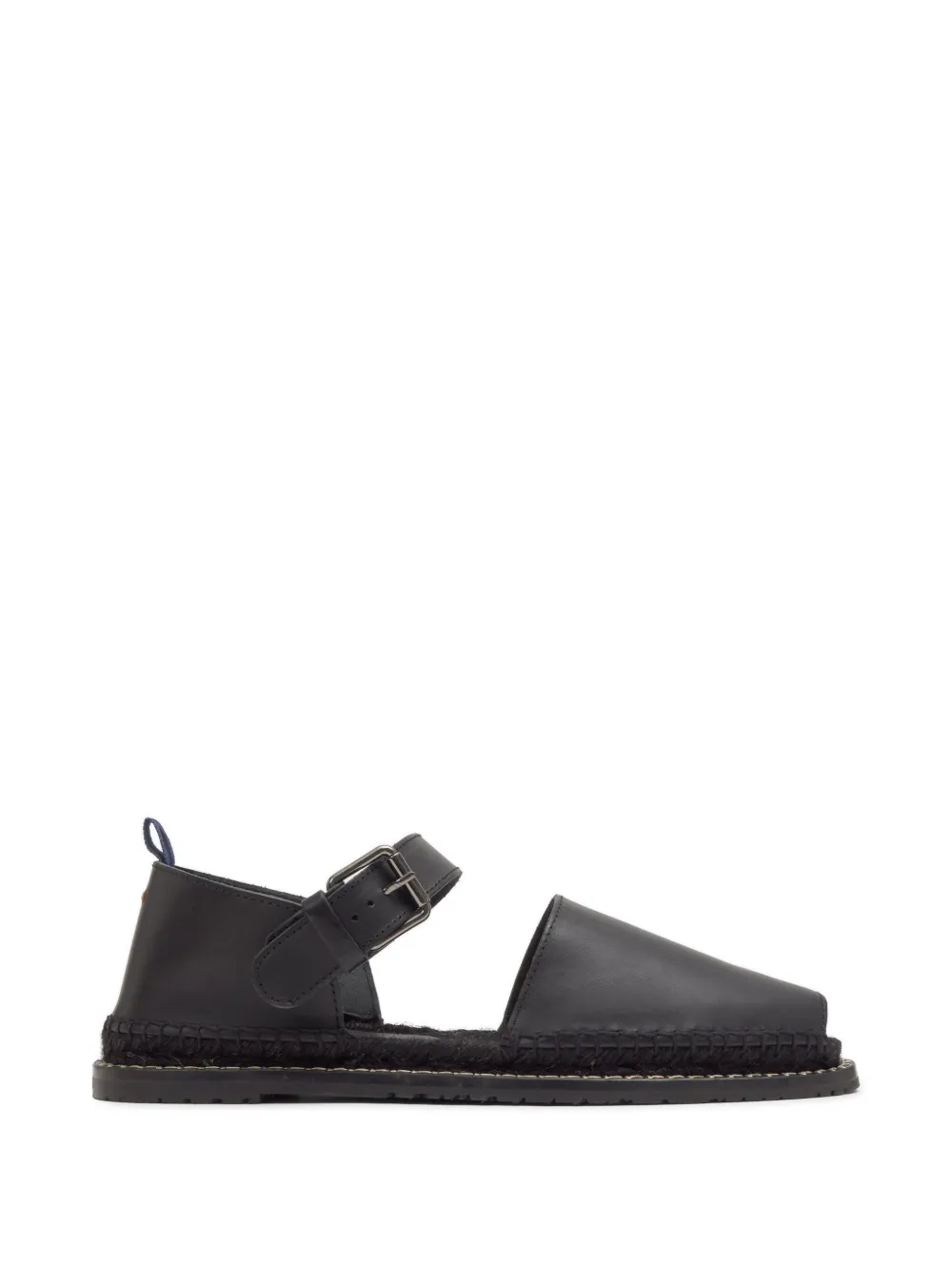 Castañer Fer leather sandals - Nero